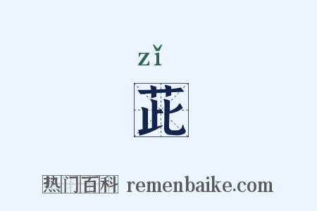 茈是什么意思的图片